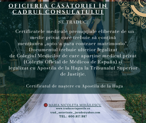 castatoria in registrul civil spanil